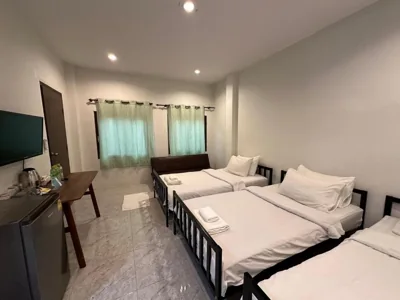 Economy Triple Room — The Sea Resort Haad Rin